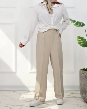 شلوارپارچه ای بگ زنانه صوفیا 0971