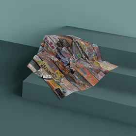 بچه روسری دکون
