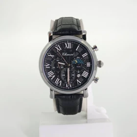 ساعت مچی مردانه چنکسی Chenxi CX972 تاریخ دار و 3موتور فعال کرنوگراف (تمام مشکی)