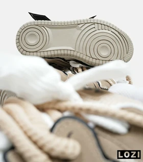 کفش کتانی مردانه و زنانه کرم قهوه ای CIRCA LOPEZ sneakers