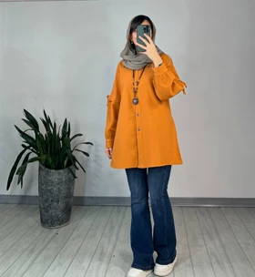 مانتو گلدوزی ارکیده (ایراد دار)