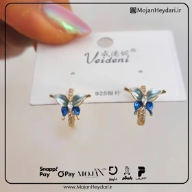 گوشواره صدفی مشابه طلا کد sg122