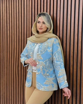 مانتو کتی ژاکارد