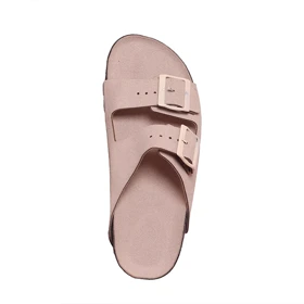 صندل زنانه دوبند مدل برکین بژ_کد 1971