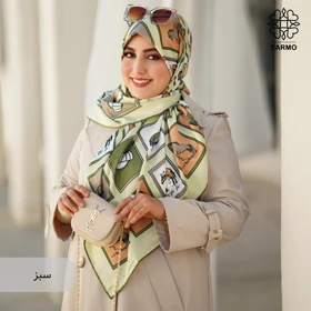 روسری ابریشم توییل هورس