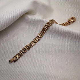 دستبند ژوپینگ زنانه طرح رولکسی رنگ ثابت