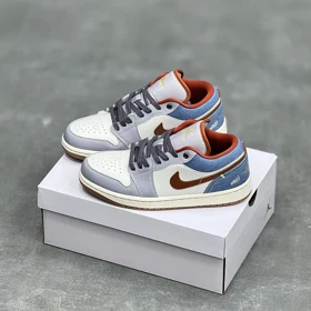 کفش نایک ایر جردن وان لو فانتوم دنیم Nike Air Jordan 1 Low Phantom Denim