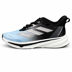 کفش کتانی مردانه مدل آدیداس ورزشی با زیره بست مشکی آبی Adidas New