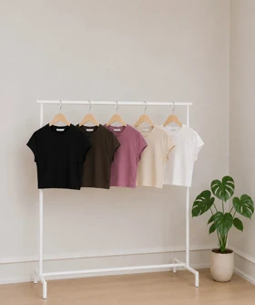 کراپ تاپ نخی Zara Cap Sleeve335