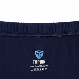 شورت پادار پنبه کش لیفه ای (تک عددی) سورمه ای