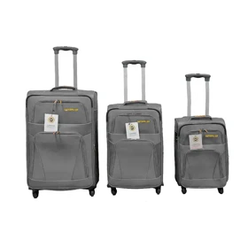 چمدان CAT مدل CAT40317 مجموعه سه عددی به همراه کاور رایگان (طوسی)