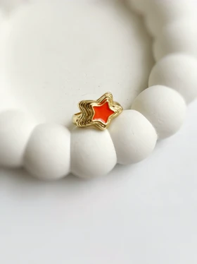 انگشتر فانتزی طرح ستاره