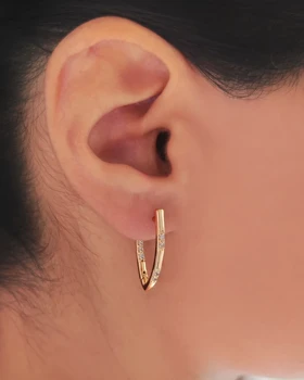 گوشواره هفتی نگیندار ژوپینگ