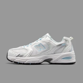 نیوبالانس 530 سفید آبی روشن New Balance 530 White Light Blue