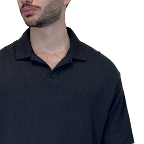 تیشرت یقه دار راه برجستهBurBery