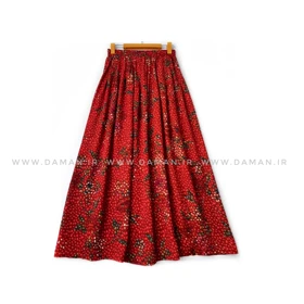 دامن گل‌دار قد 90 کد (R 638)