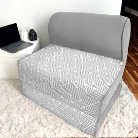 کاناپه تخت شو یک نفره هندسی مینیمال مدل M1021