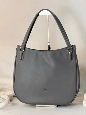 کیف دوشی زنانه آلفا ALFA کد 7045 (طوسی)