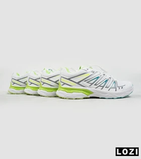 کفش کتانی سفید سبز سالومون Salomon X ULTRA