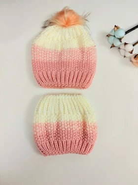 کلاه و شالگردن پسرانه و دخترانه کد225