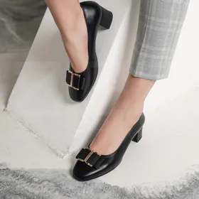 کفش چرم مجلسی زنانه CODE:526