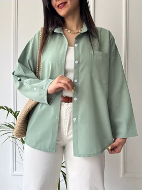 مانتو شومیزی ستین