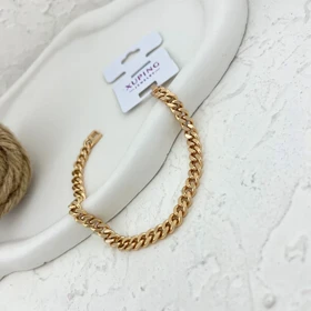 دستبند زنجیری زنانه با طرح کارتیه ژوپینگ
