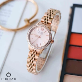 ساعت مچی عقربه‌ای زنانه کرست | مدل Crest 6706