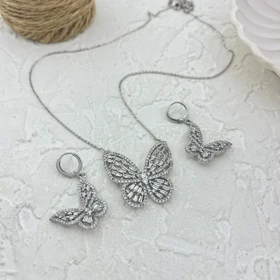 نیم ست زنانه پروانه جواهری، ظرافت در اوج زیبایی