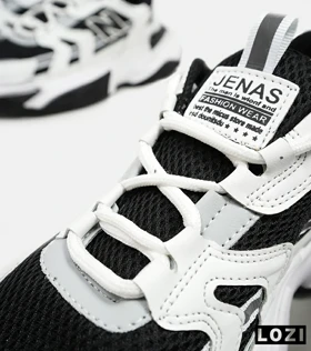 کفش کتانی مردانه و زنانه سفید مشکی NEW BALANCE smith xvision v2