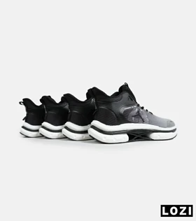 کتانی ساق‌دار مردانه مشکی سفید Nike air jordan 23