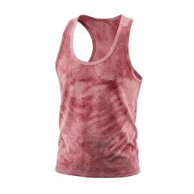 رکابی قهرمانی تای دای (Tie-Dye) طرح ابر و بادی صورتی (پنبه کشی جذب)