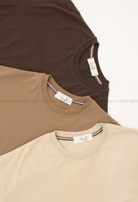 تیشرت لانگ پنبه رنگی کد1005339