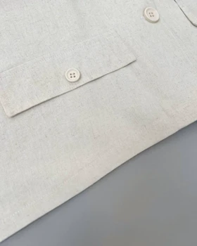 کت لینن پارچه وارداتی کد 4938