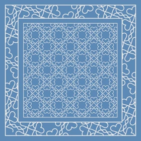 روسری نخ پنبه سارمو