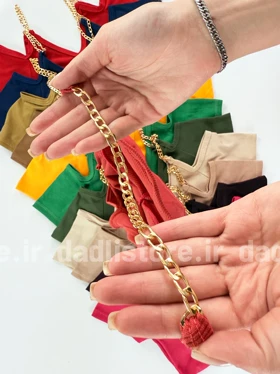 کراپ تاپ کبریتی زنجیردار