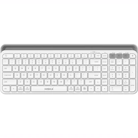 کیبورد بی سیم هیسکا HISKA مدل HX-KE255 دو حالته