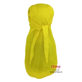 دورگ سربند زرد زنانه دخترانه اسپرت/ خود طرح