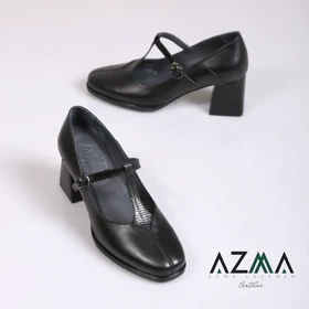 کفش پاشنه پهن