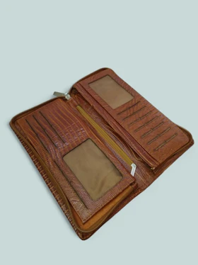 کیف مدارک و دسته چک مچی مردانه چرمی مدل جاستین