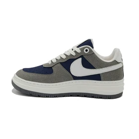 کتانی اسپرت مردانه مدل نایک ایرفورس Nike رنگ طوسی سرمه‌ای 51214