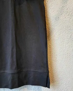 تیشرت لانگ مشکی ساده