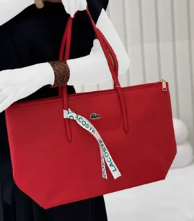 کیف زنانه چرمی سایز بزرگ براندو (قرمز)