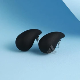 گوشواره اشکی زنانه Teardrop Earrings L (مشکی)