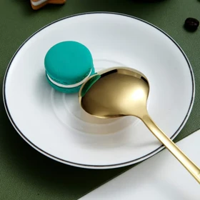 ملاقه خورشت خوری استیل در دو رنگ / MJ133_802