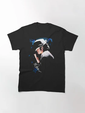 تیشرت مایکل جکسون | Michael Tipped Hat Jackson Iconic Pose کد 239289