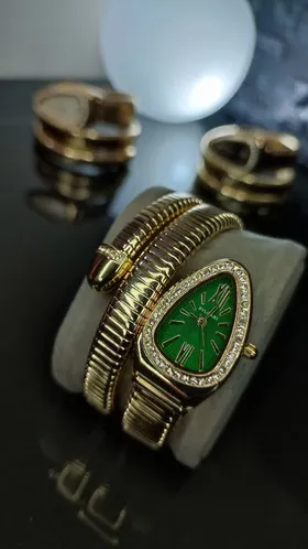 ساعت زنانه ماری نگینی بولگاری در 3 رنگ