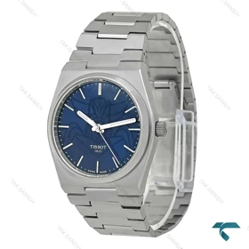 ساعت تیسوت 1853 مردانه PRX سیلور صفحه سرمه ای جنگجو Tissot-7954-G