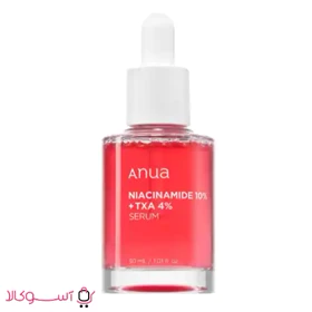 سرم ضدلک و روشن کننده آنوا مدل niacinamide 10% txa 4% حجم 30 میل