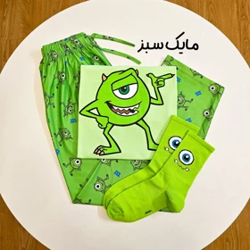 ست تیشرت شلوار انیمیشن کد 863